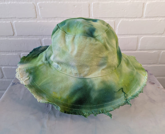 Bucket Hat - Tropical Green - RainandMoonwater