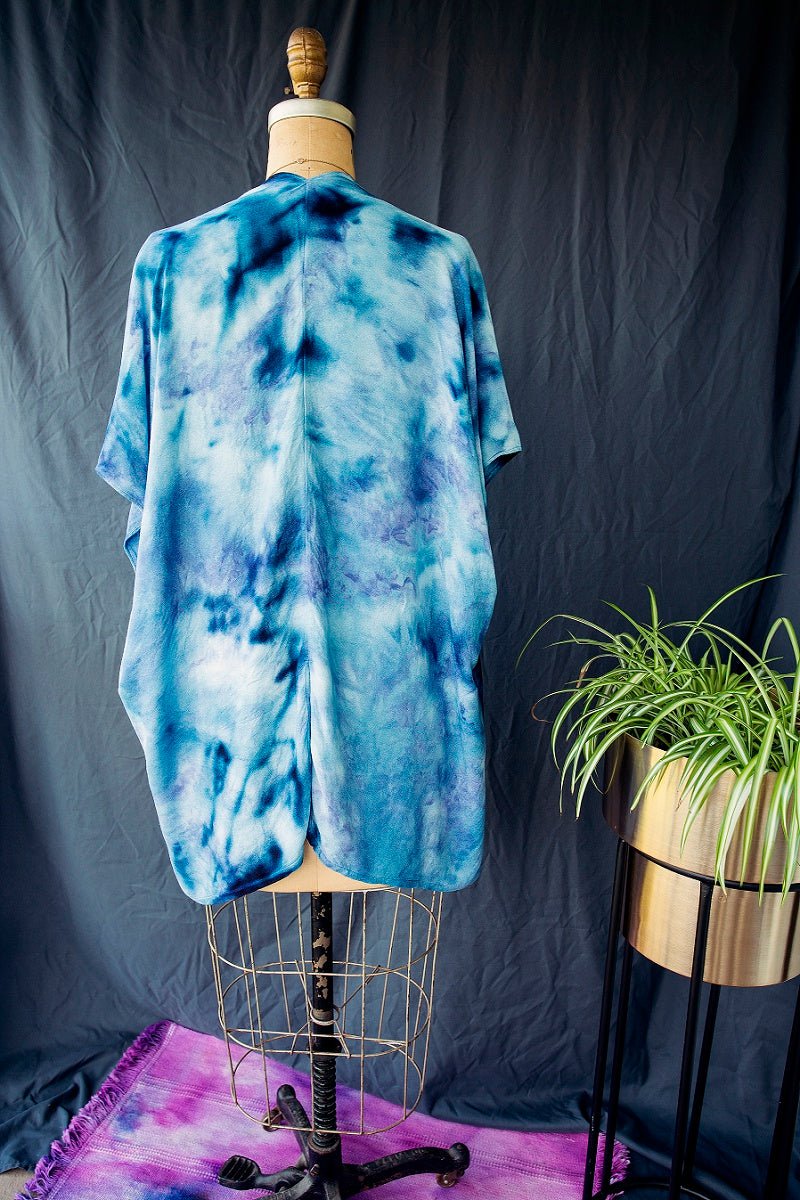 Kimono - Midnight Blue - RainandMoonwater