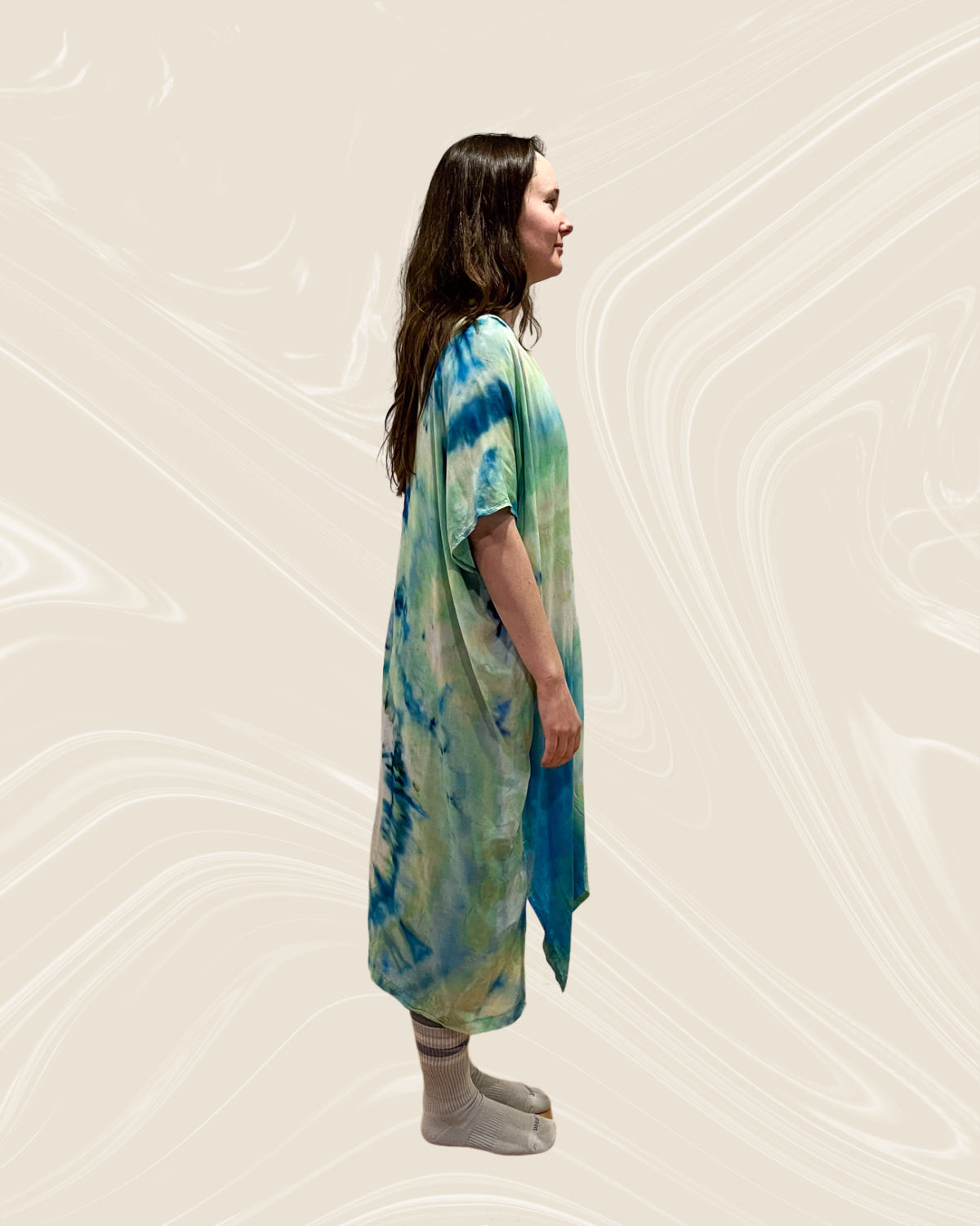 Maxi Kimono - Sea Green