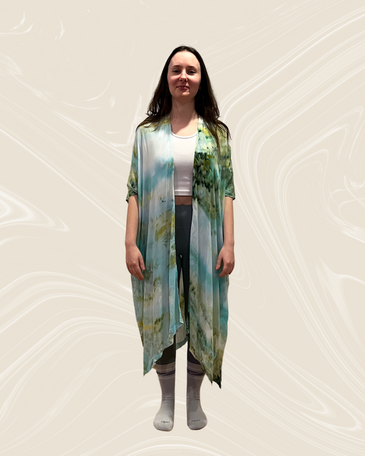 Maxi Kimono - Sea Glass