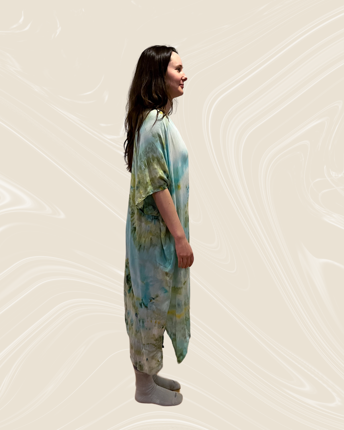 Maxi Kimono - Sea Glass