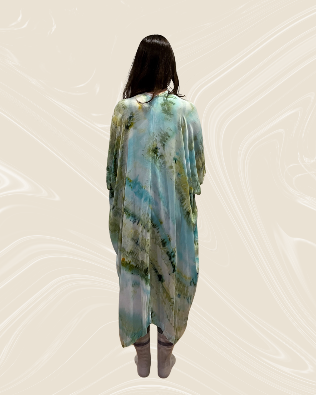 Maxi Kimono - Sea Glass