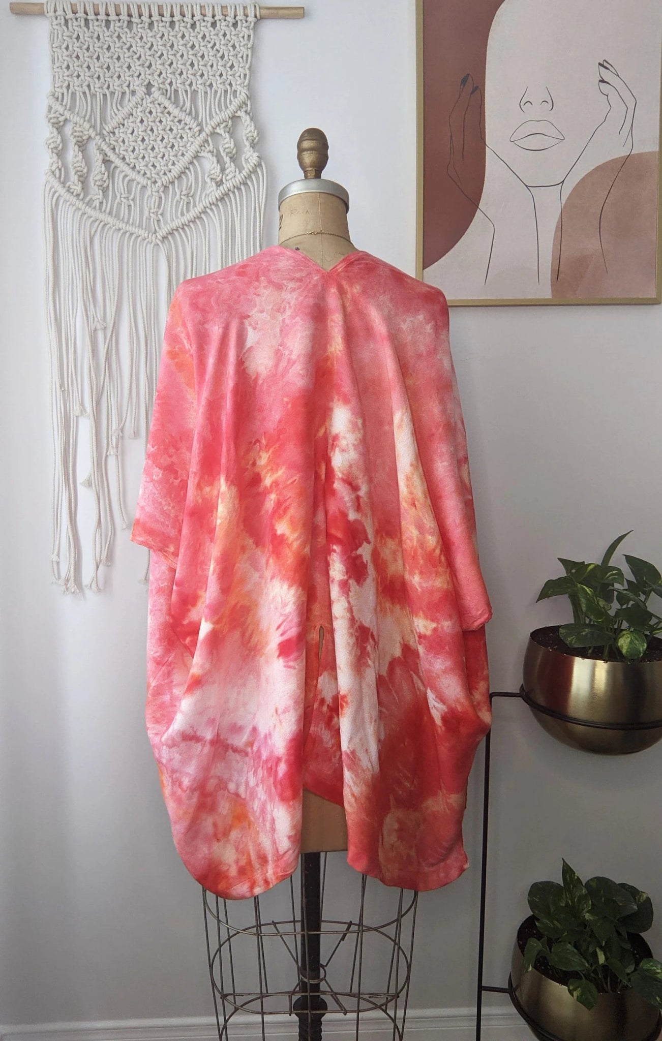 Kimono - Highlighter Pink - RainandMoonwater