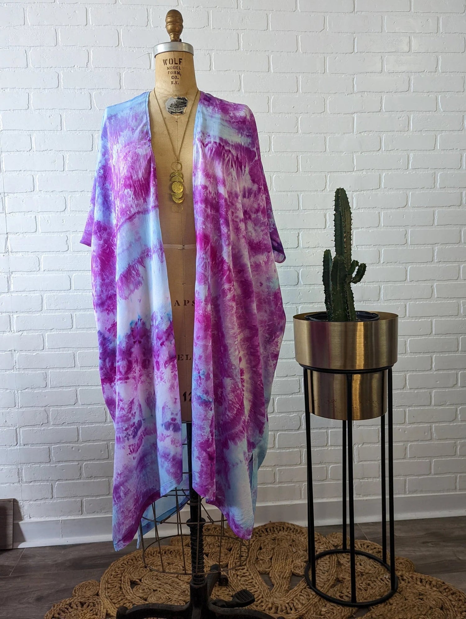 Pink 2025 maxi kimono