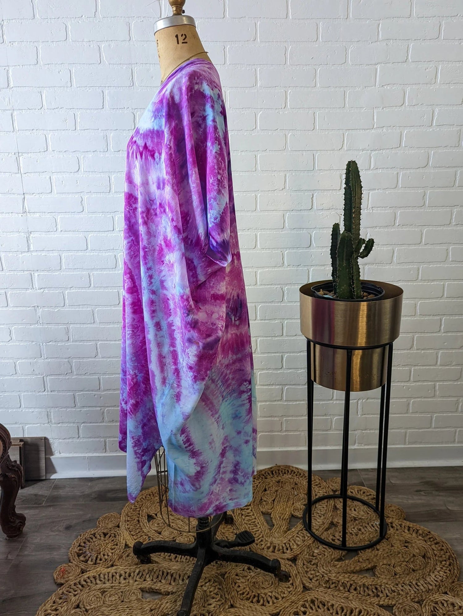 Pink maxi kimono hot sale
